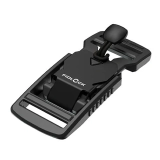 FIDLOCK V-BUCKLE 25 LL black flap