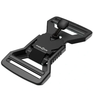 FIDLOCK V-BUCKLE 40 LL black flap