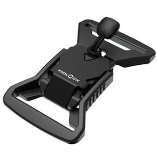 FIDLOCK V-BUCKLE 40 SB black flap