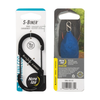 NiteIze S-Biner #4 černá