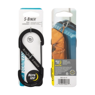 NiteIze S-Biner #5 černá