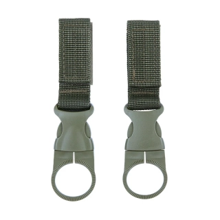 101 Inc. MOLLE water bottle ring Olive (2ks)