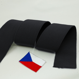 Elastický popruh PEGA 50 mm černý